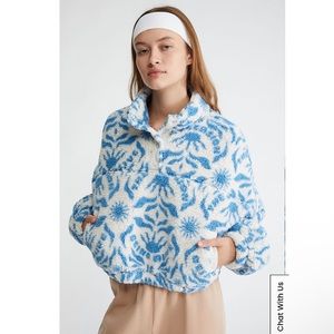 PacSun Being Alive Half Snap Sweatshirt
